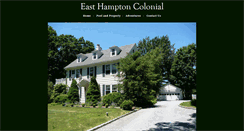 Desktop Screenshot of easthamptoncolonialinn.com